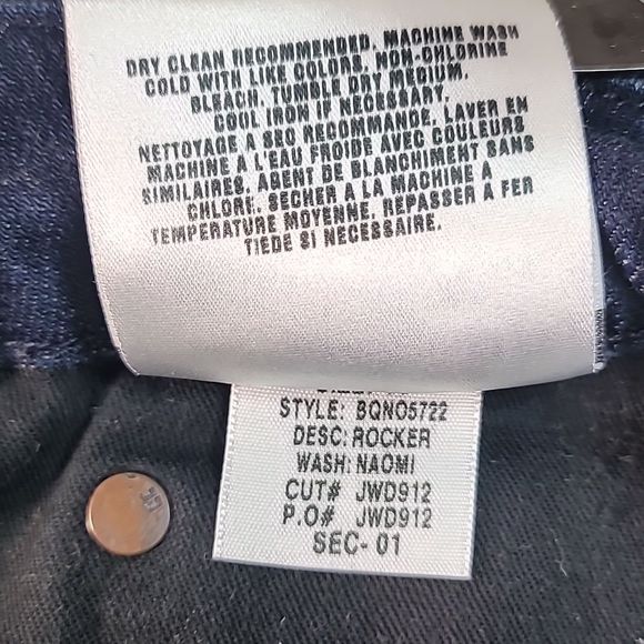 Joe's Jeans Size 30 Rocker Style Naomi Wash Boot Cut Denim Pants - Picture 10 of 10